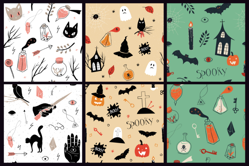 sale-halloween-60-spooky-doodles-and-6-patterns