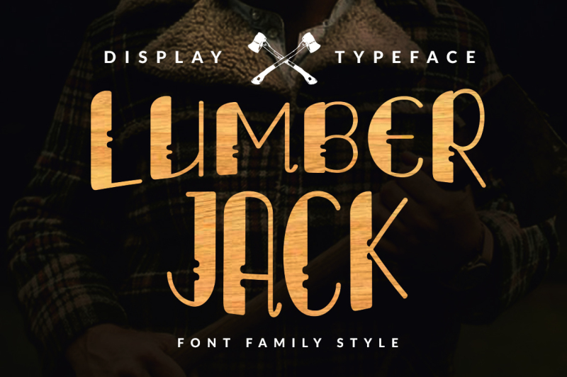 lumberjack-family-font-set