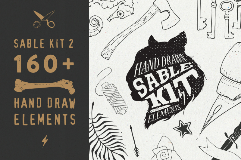 sable-kit-2-hand-drawn-collection