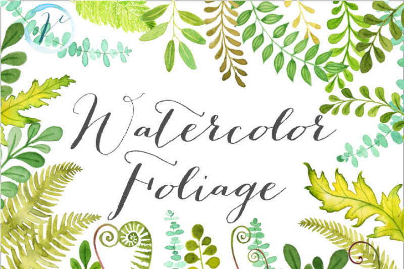watercolor-foliage
