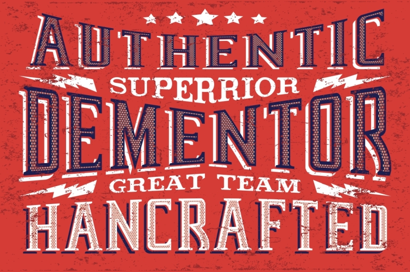 authentic-superrior-dementor-vector-typography