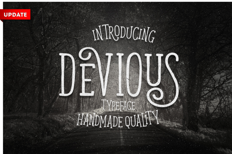 devious-typeface