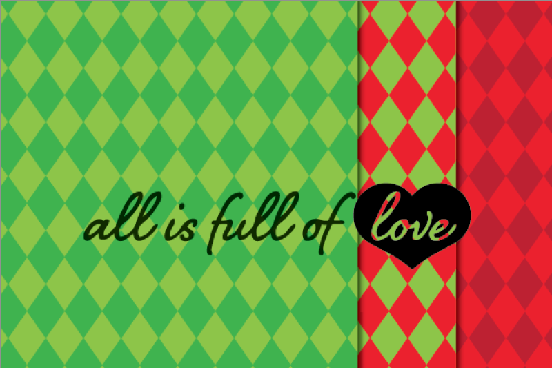 christmas-geometric-background-patterns-red-and-green