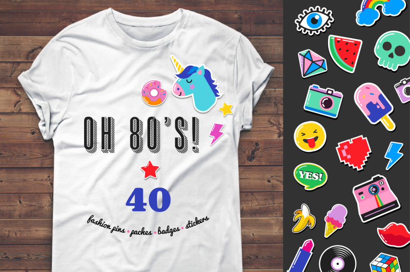 pop-art-80-s-patches-and-stickers