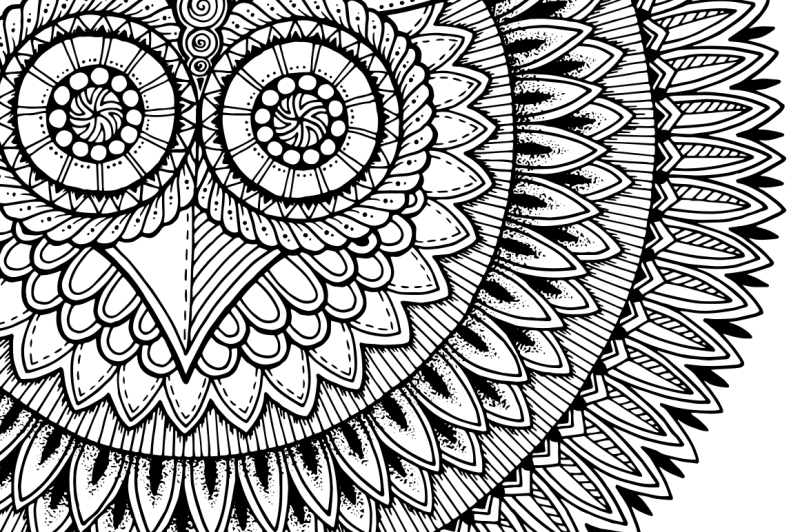 graphic-mandala-owl