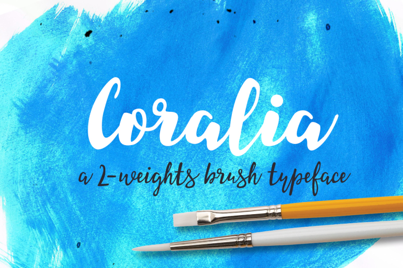 coralia-a-2-weights-brush-typeface