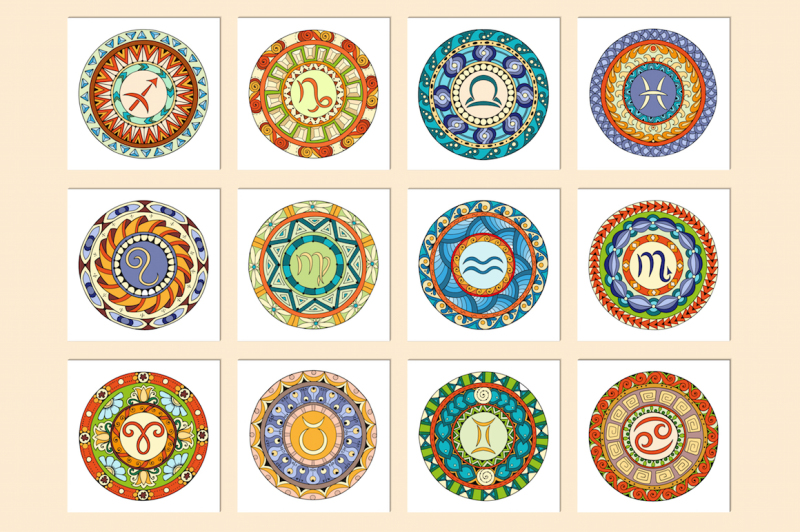 colorful-zodiac-signs