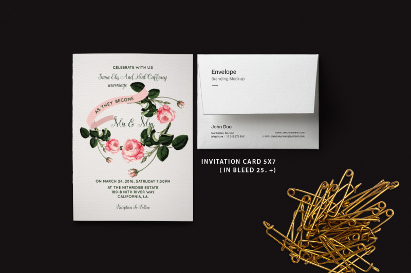 diy-rose-wedding-invitation-psd-template