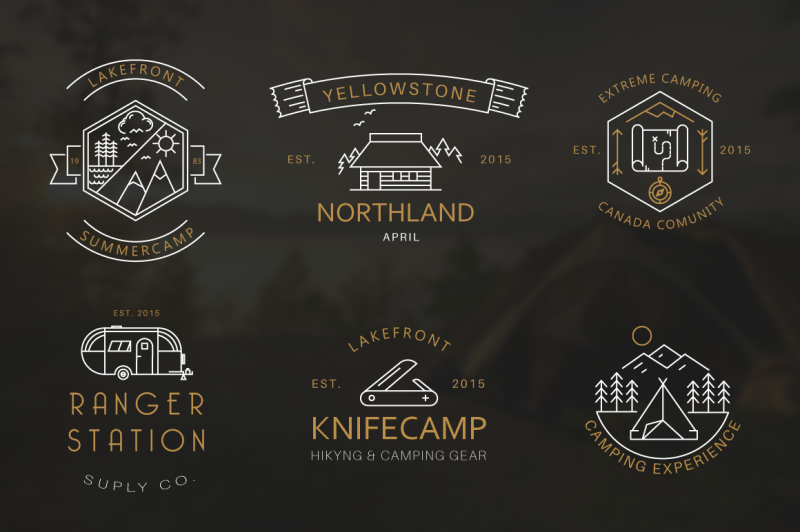 iconic-camping-logo-badges