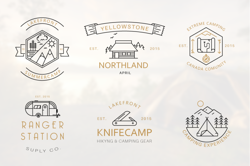 iconic-camping-logo-badges