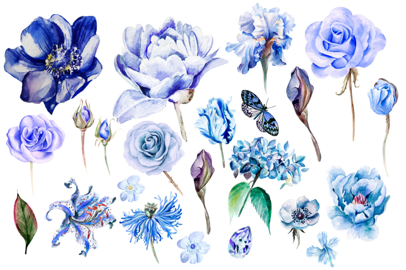 hand-drawn-watercolor-flowers