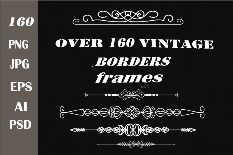 over-160-vintage-borders-frames-and-dividers