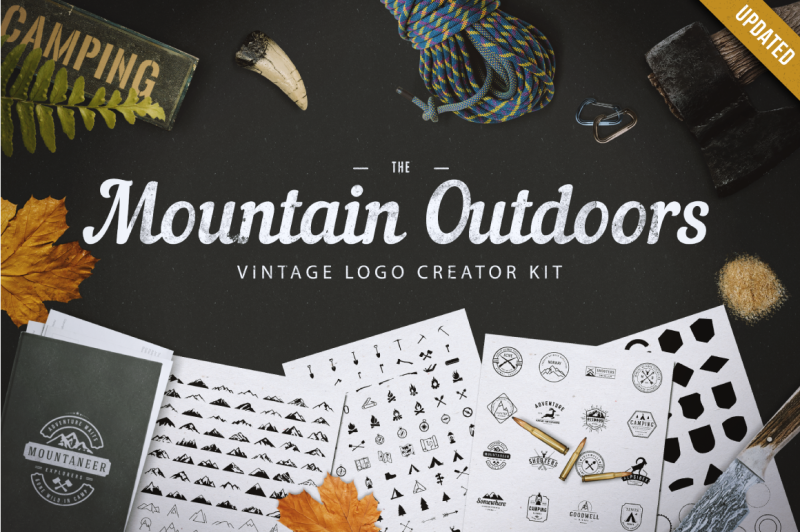 mountain-outdoor-vintage-logo-kit