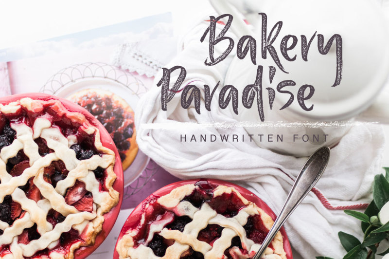 bakery-paradise-handwritten-font