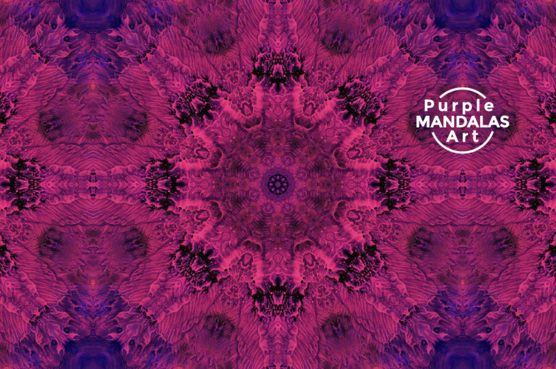 purple-mandalas-art