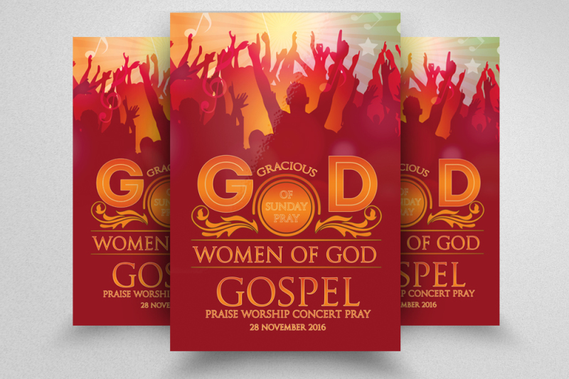 gospel-church-flyer-template