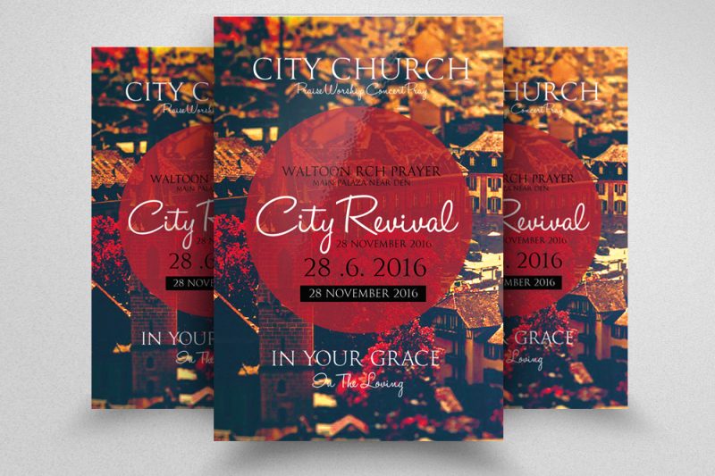the-city-revival-church-flyer