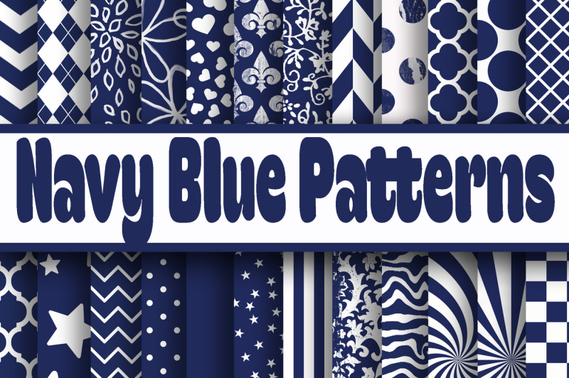 navy-blue-patterns-digital-paper