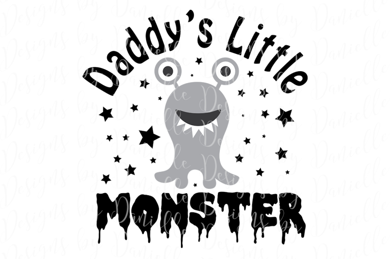 daddy-039-s-little-monster-svg-cutting-file