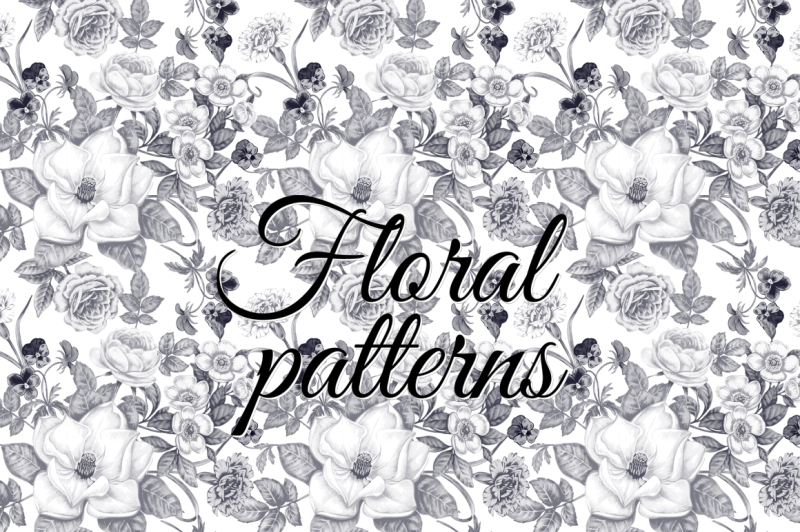 floral-patterns-with-magnolia