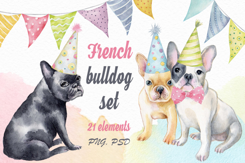 french-bulldog-set