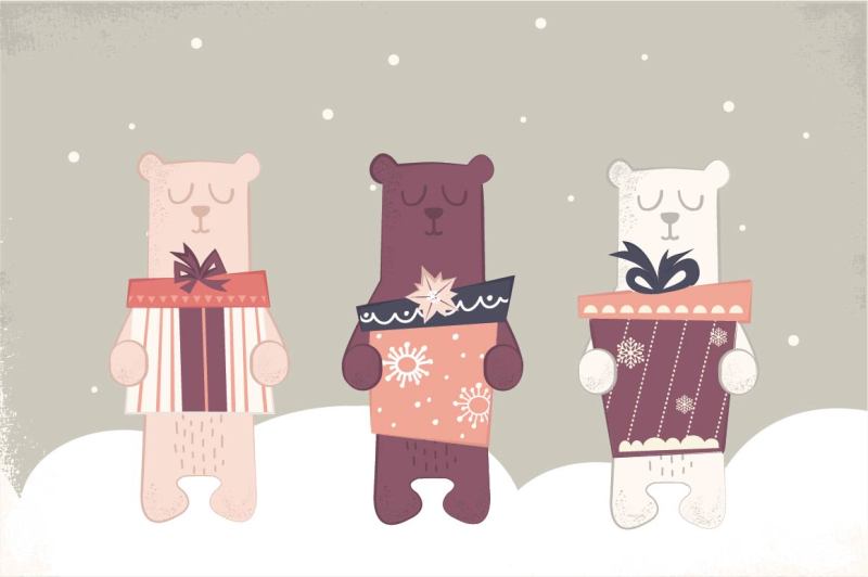 sale-cute-bears-with-presents