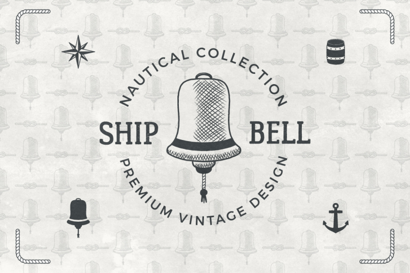 vintage-nautical-logo-collection
