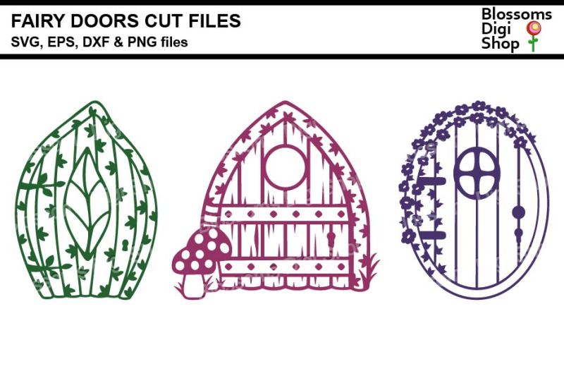 fairy-doors-svg-dxf-eps-and-png-cut-files