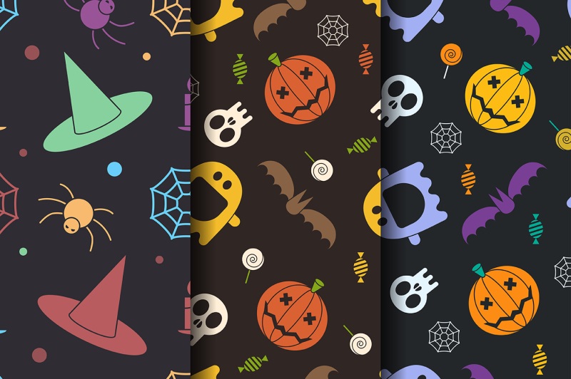 23-halloween-seamless-patterns-pack