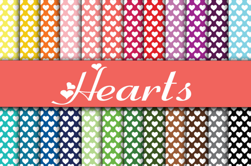 hearts-digital-paper