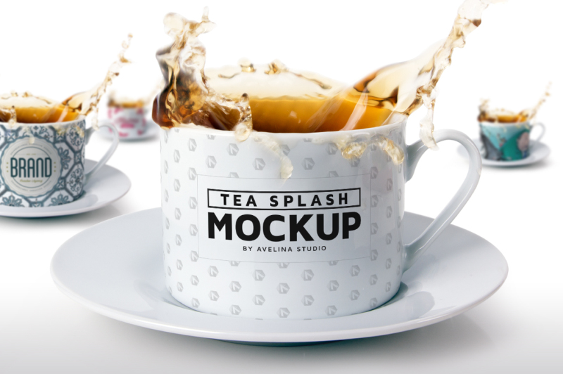 Download Download Tea Splash Mockup PSD Mockup - 3562934+ Free Download PSD Mockup Design Apparel