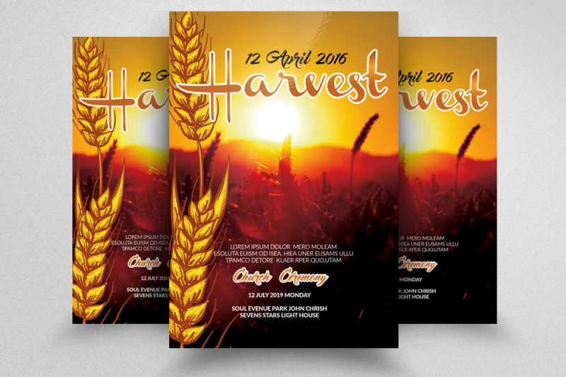 food-harvest-drive-flyer