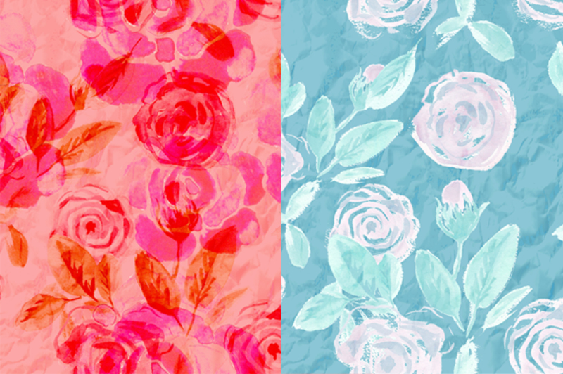 8-watercolor-seamless-floral-patterns