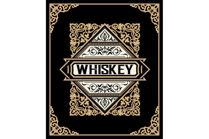 old-label-design-for-whiskey-and-wine-label-restaurant-banner-beer-label-vector-illustration