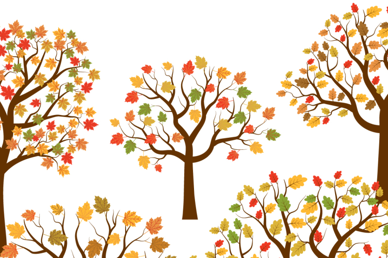 autumn-trees-clipart-digital-fall-trees-with-leaves