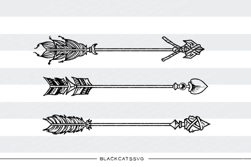 Download Boho Arrows - SVG file By BlackCatsSVG | TheHungryJPEG.com