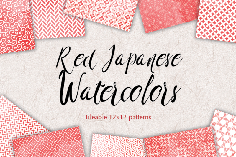 red-watercolour-japanese-seamless-patterns-scrapbooking-digital-background