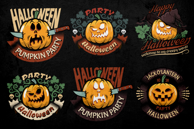 halloween-logo-pack