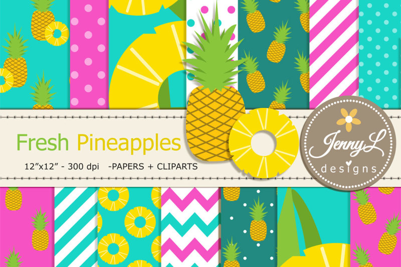 pineapple-digital-papers