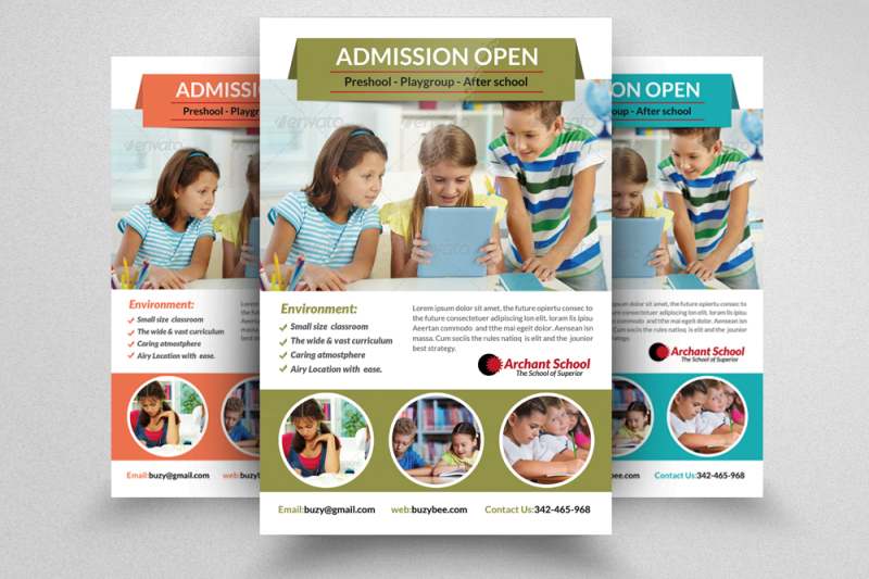 junior-school-education-flyers