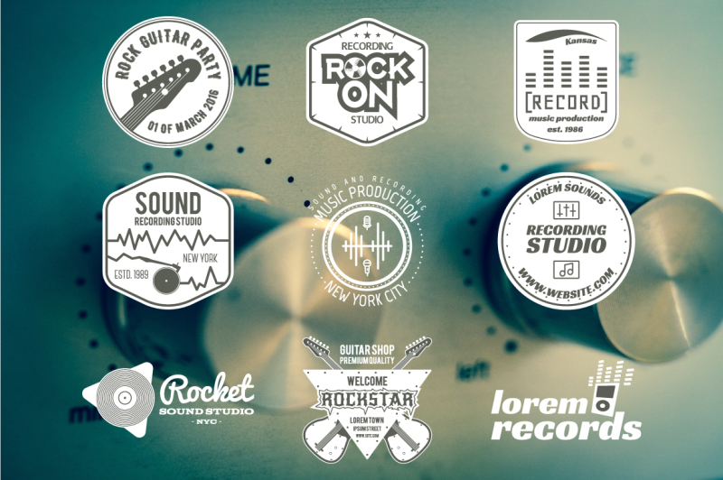 music-recording-and-sound-badges