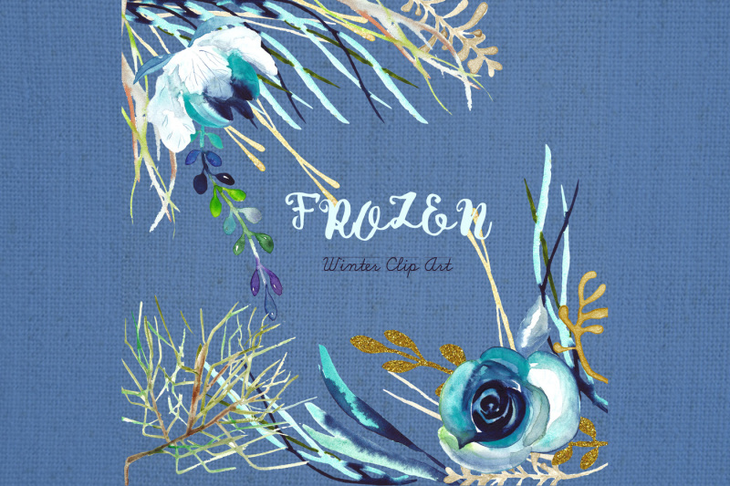 frozen-winter-watercolor-clipart