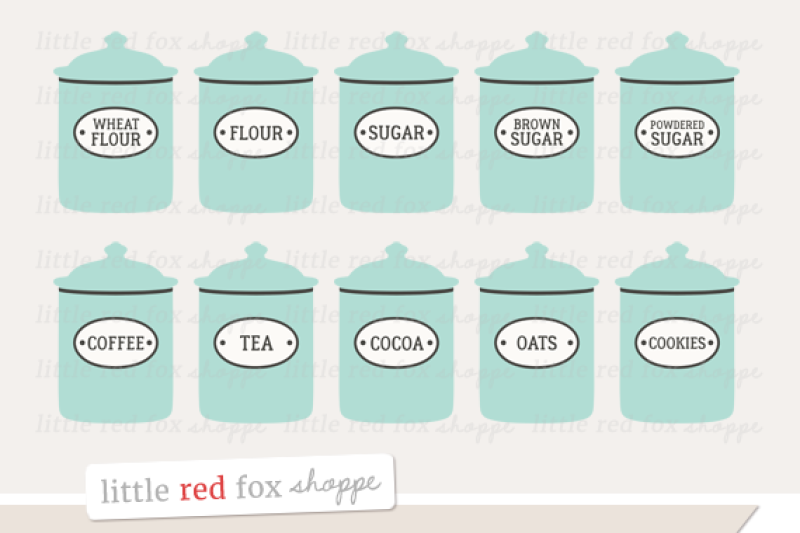 kitchen-canister-clipart