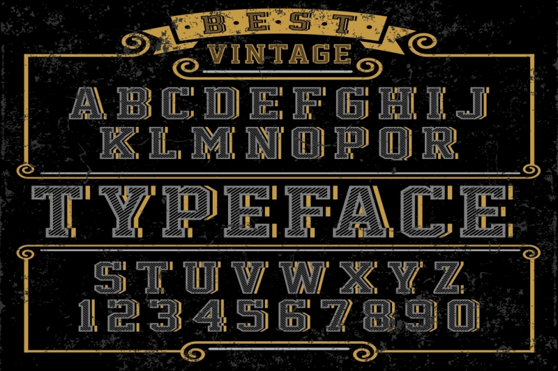 best-vintage-typeface