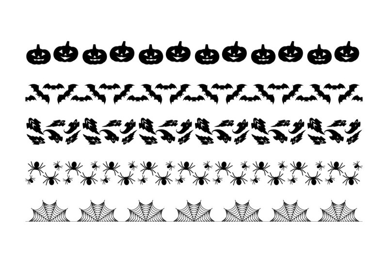 halloween-pattern-brushes