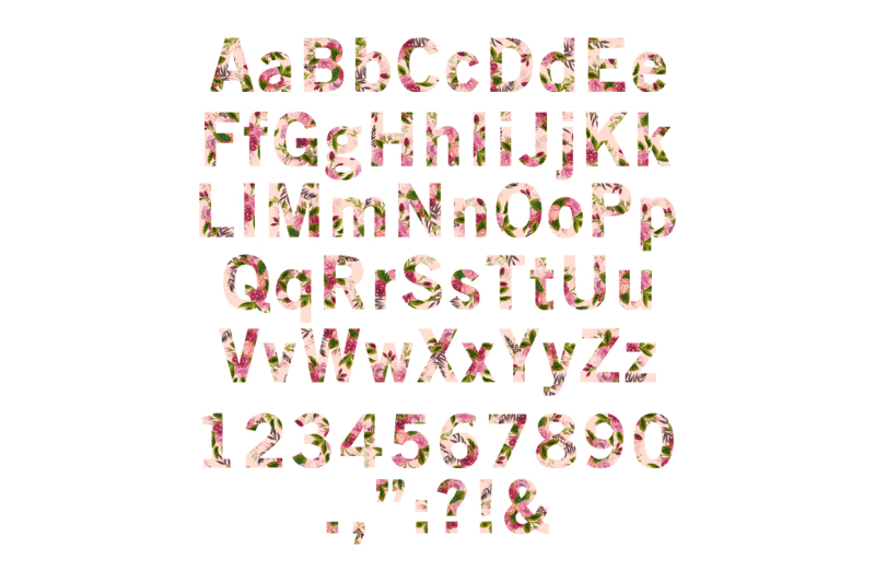 floral-alphabet-cottage-chic-letters