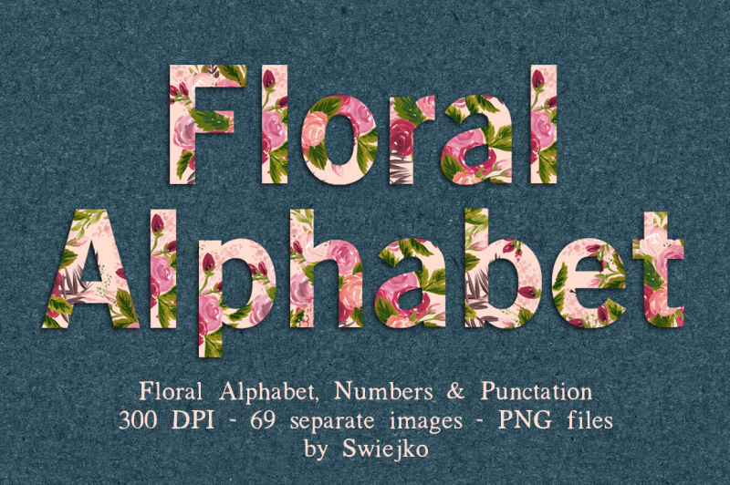 floral-alphabet-cottage-chic-letters