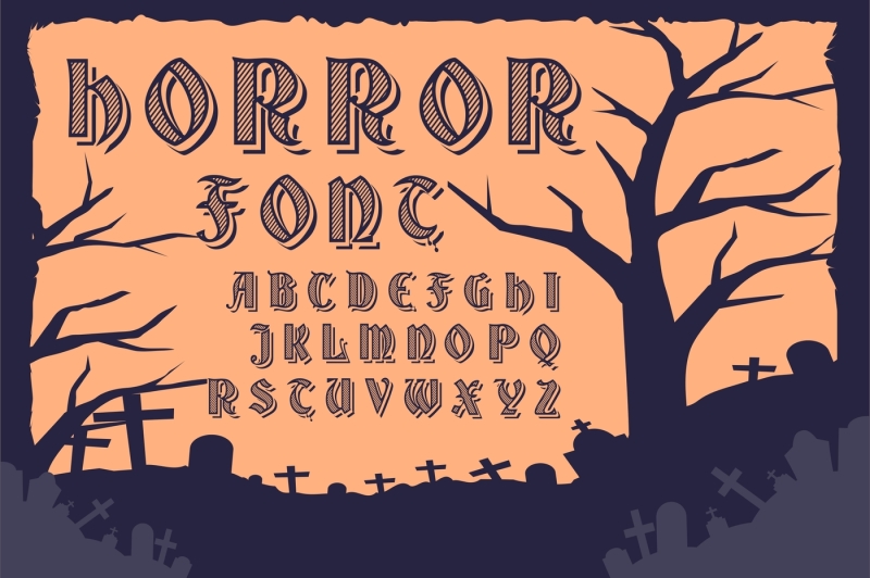 horror-font