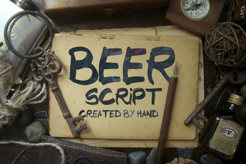 beer-script-typeface