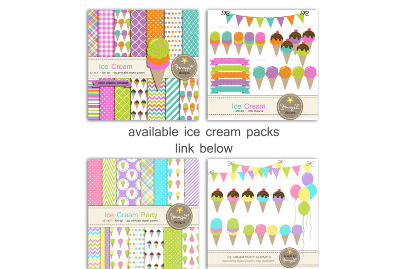 ice-cream-digital-papers-and-cliparts